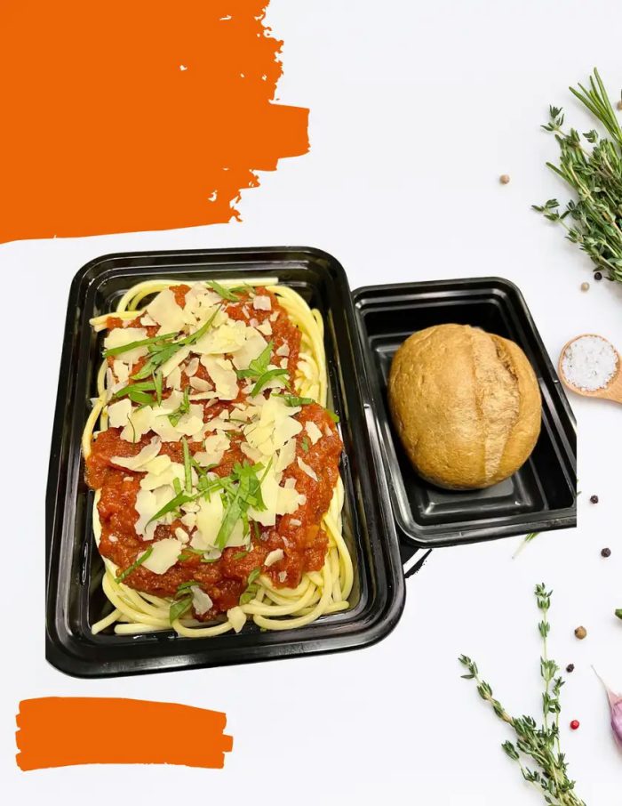 Spaghetti with Meatball Marinara